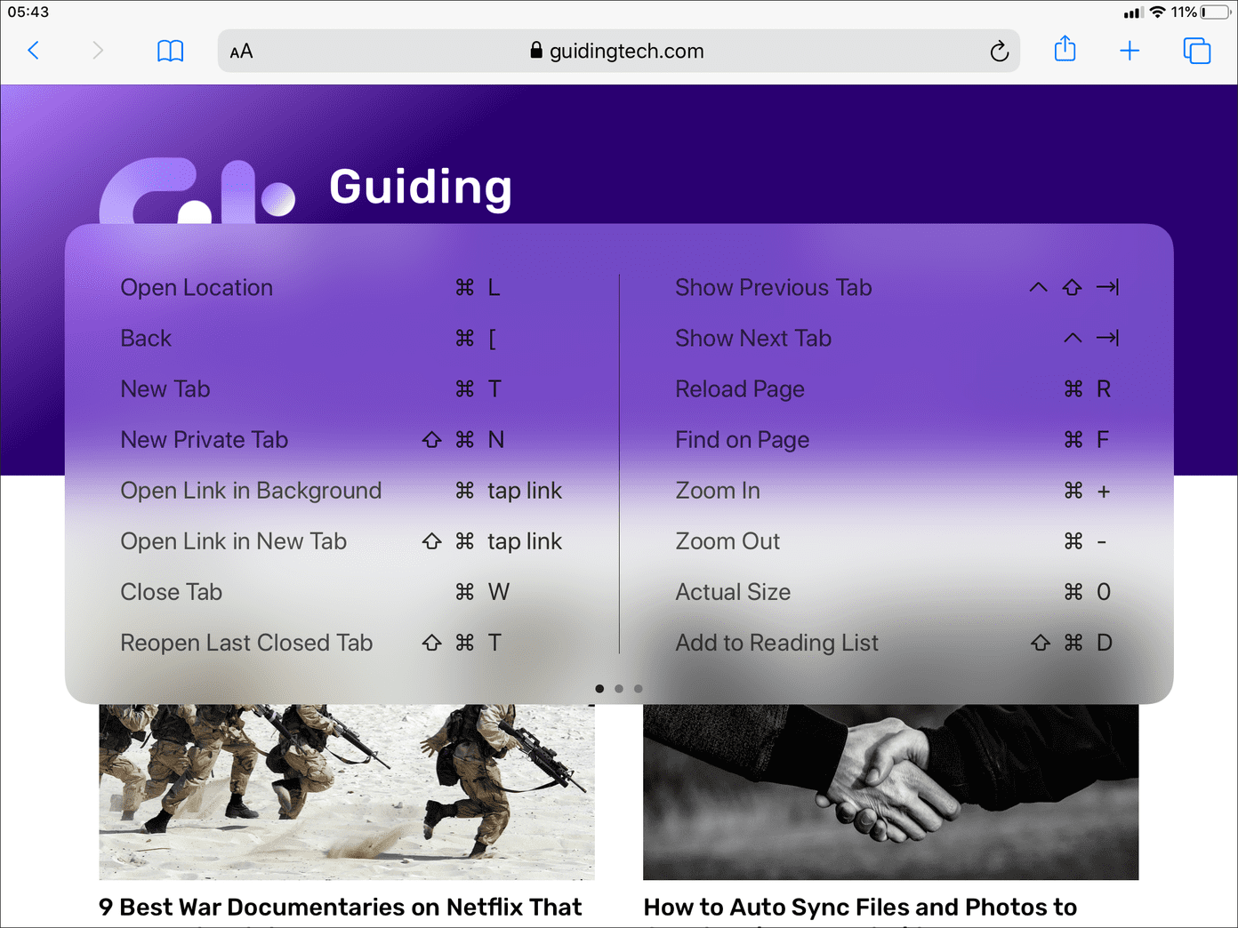 Chrome vs Safari Ipados Comparison 10