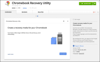 Chromebook Recovery Utility At Chrome Web Store1