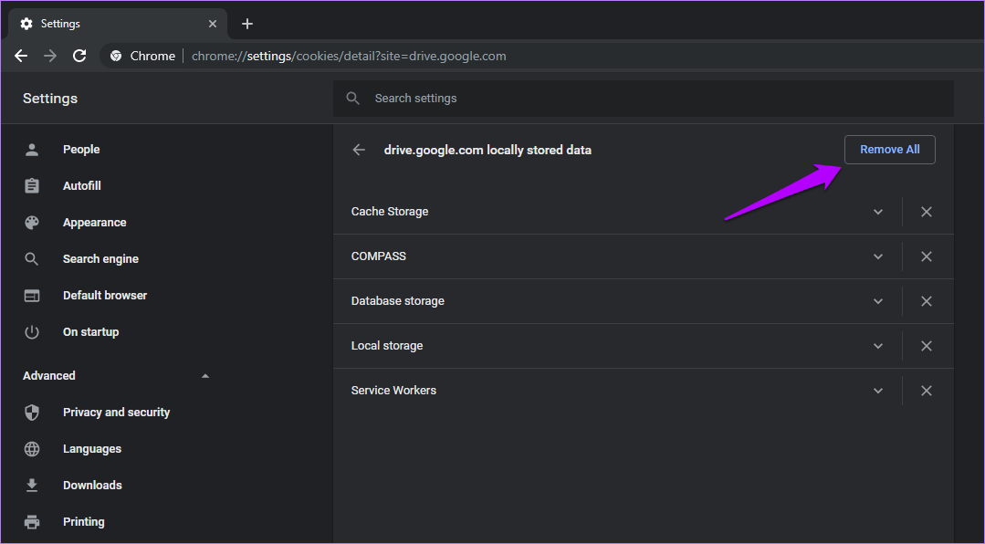 Clear Google Drive And Docs Cache 3