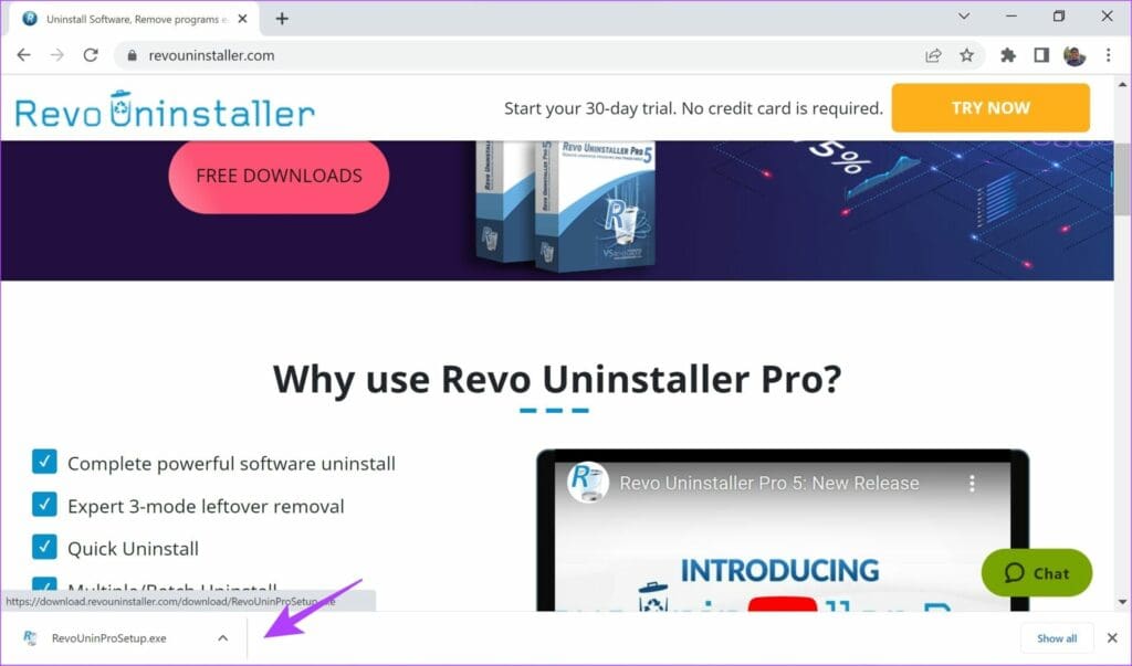 Click on Downloaded File