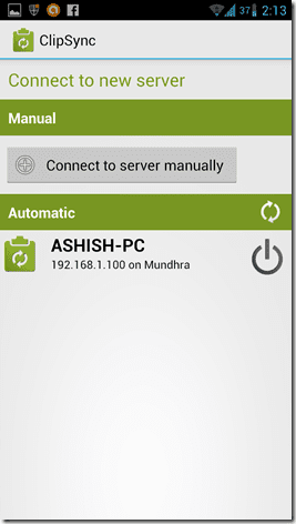 Clip Sync Android 2