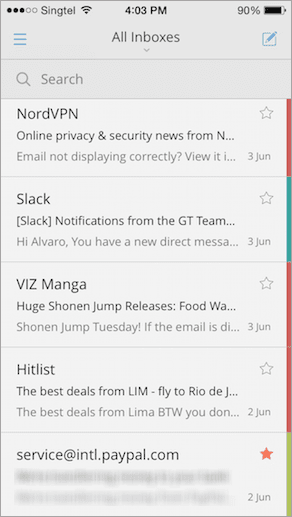 Cloud Magic Message List