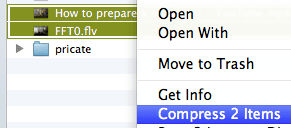Compress 2 Items