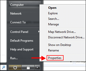 Computerproperties