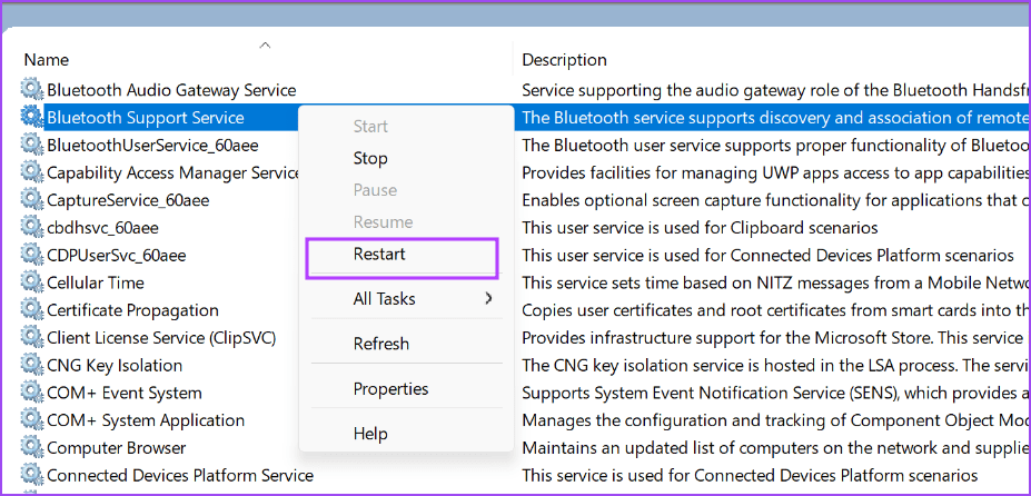services app