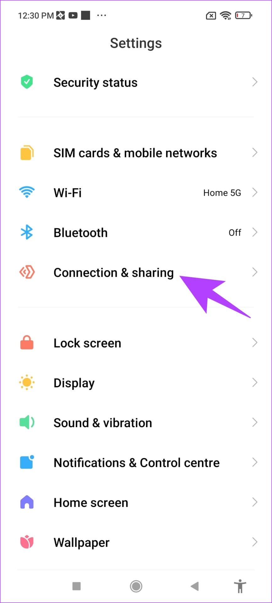Connection and Sharing