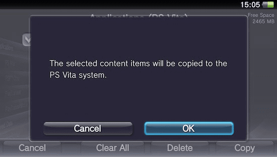 Content Manager Pc Game Copied To Vita