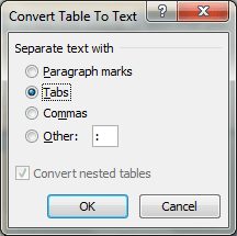 Conversion Properties 2
