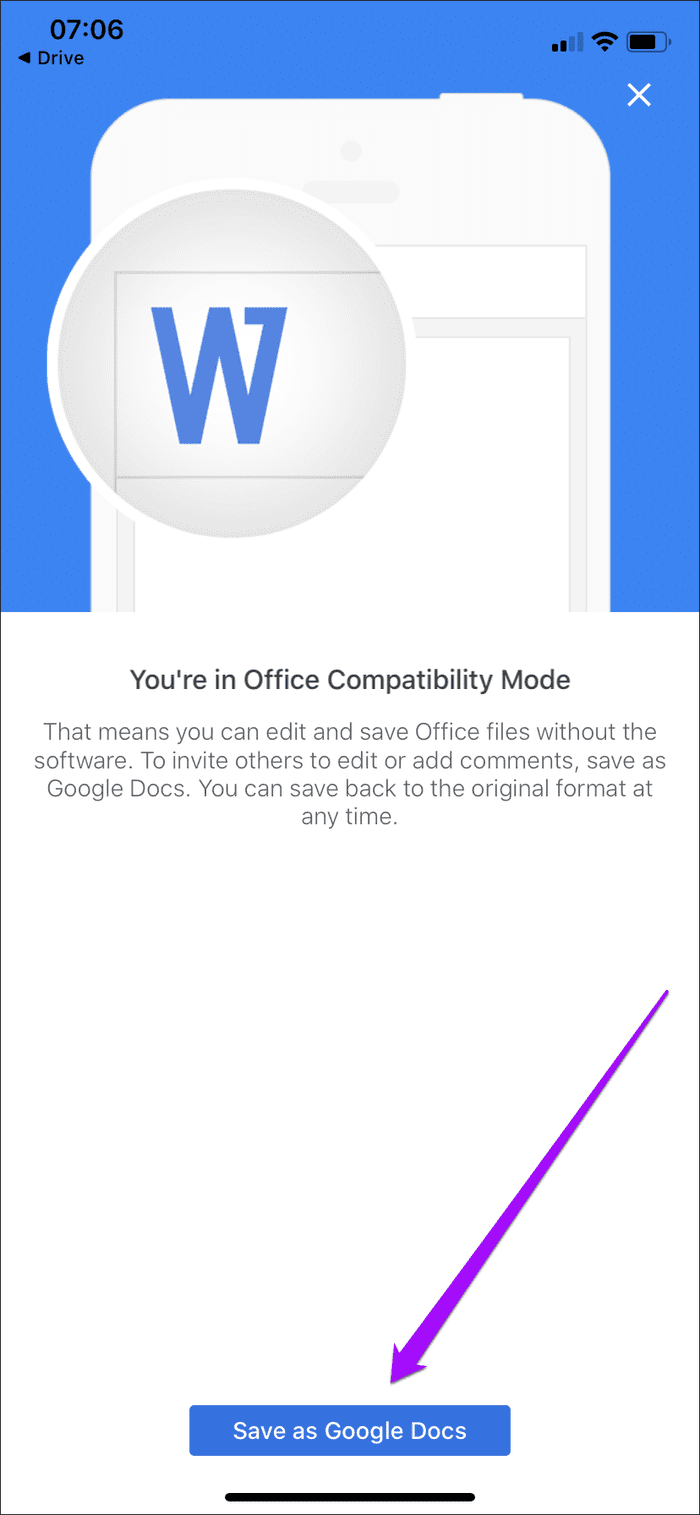 Convert DOCX to GDOC 21