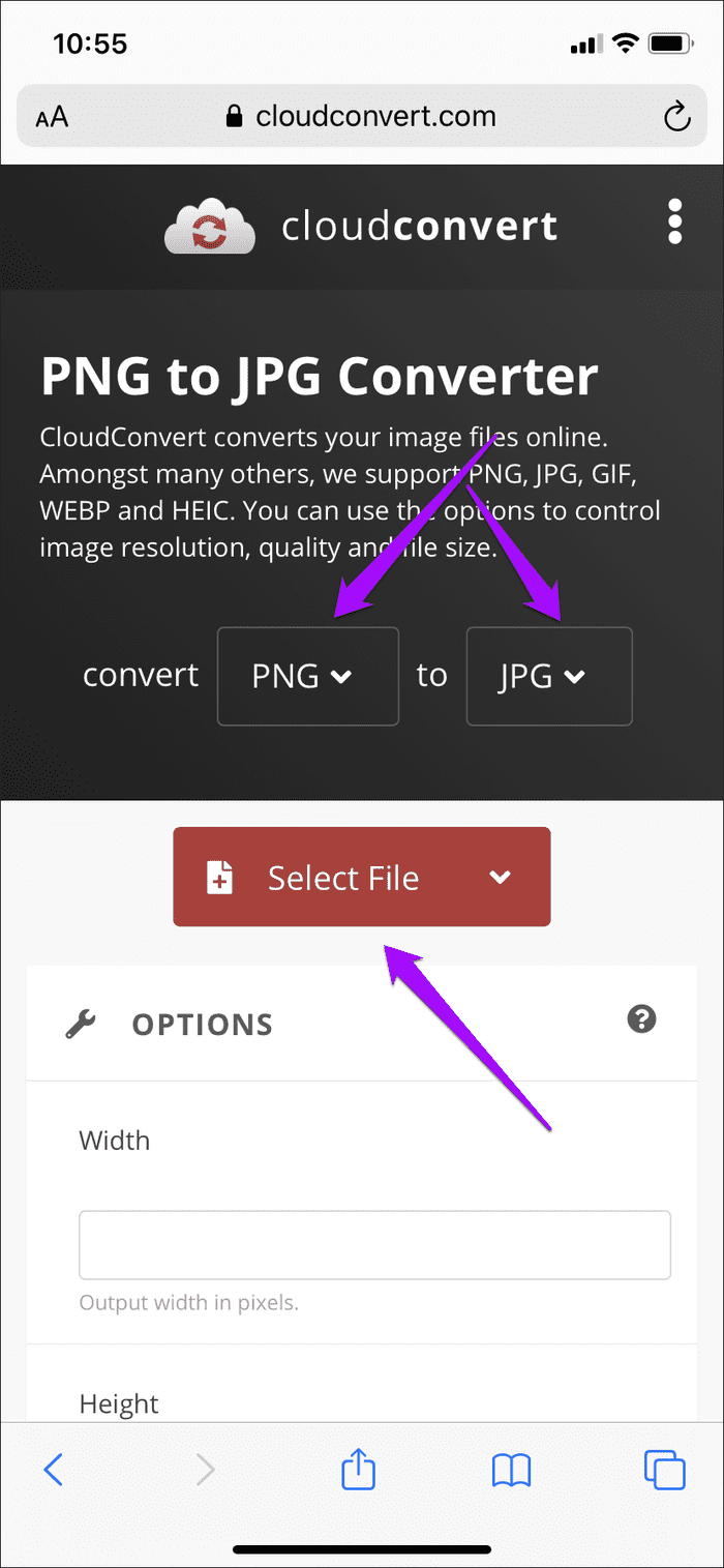 Convert PNG to JPG Iphone Ipad 33