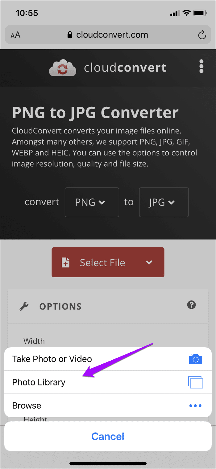 Convert PNG to JPG Iphone Ipad 34