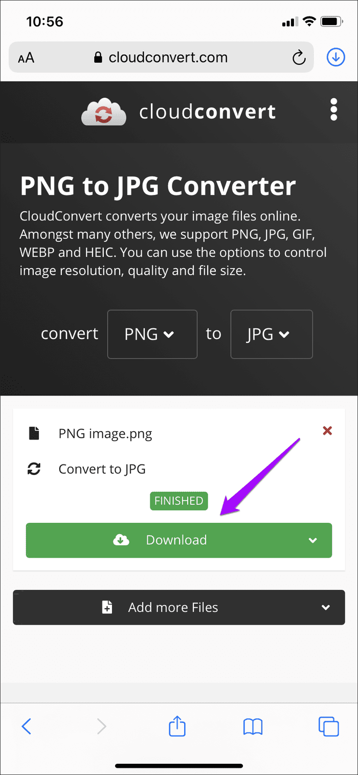 Convert PNG to JPG Iphone Ipad 36