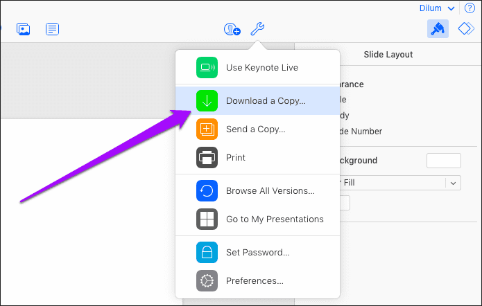Convert Powerpoint Presentation to Keynote 6