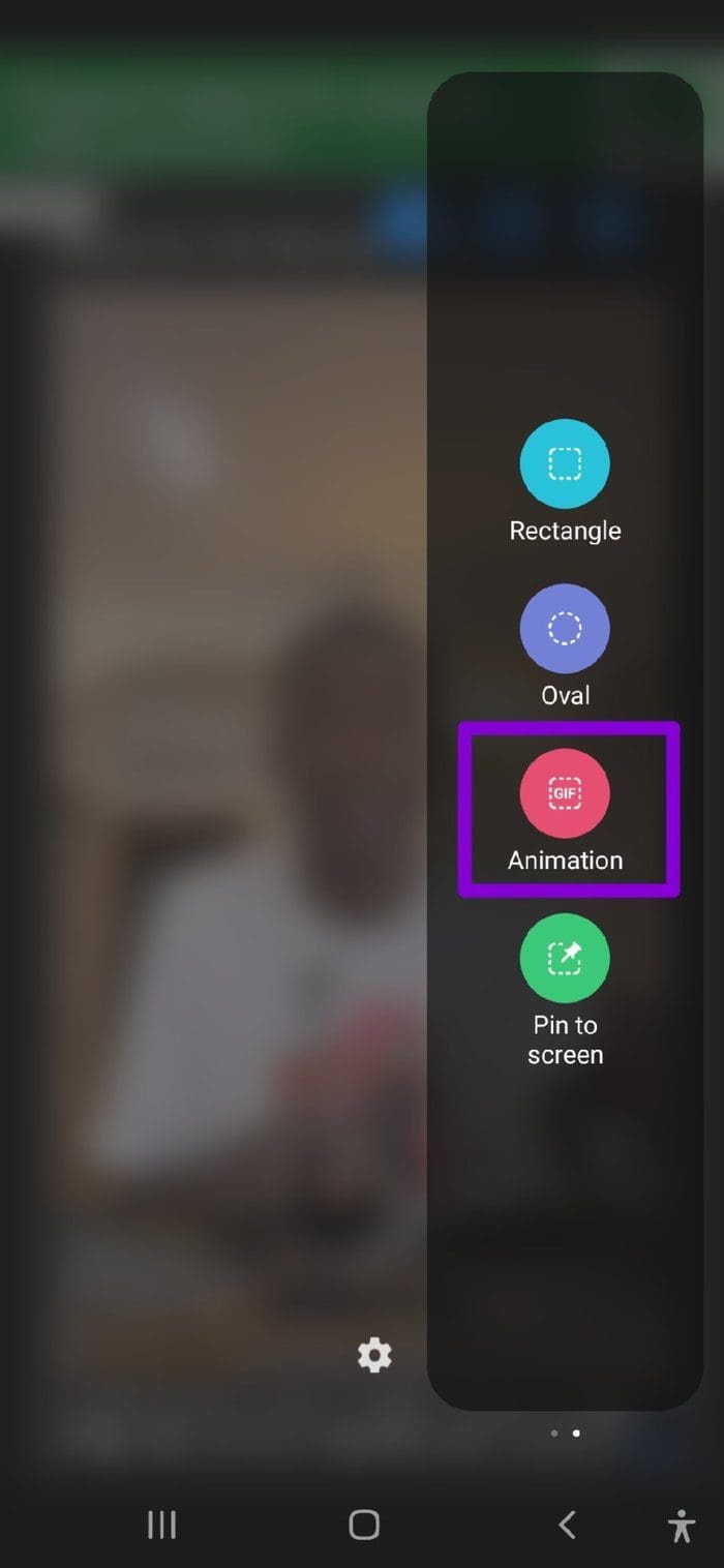 Create Animation on Samsung