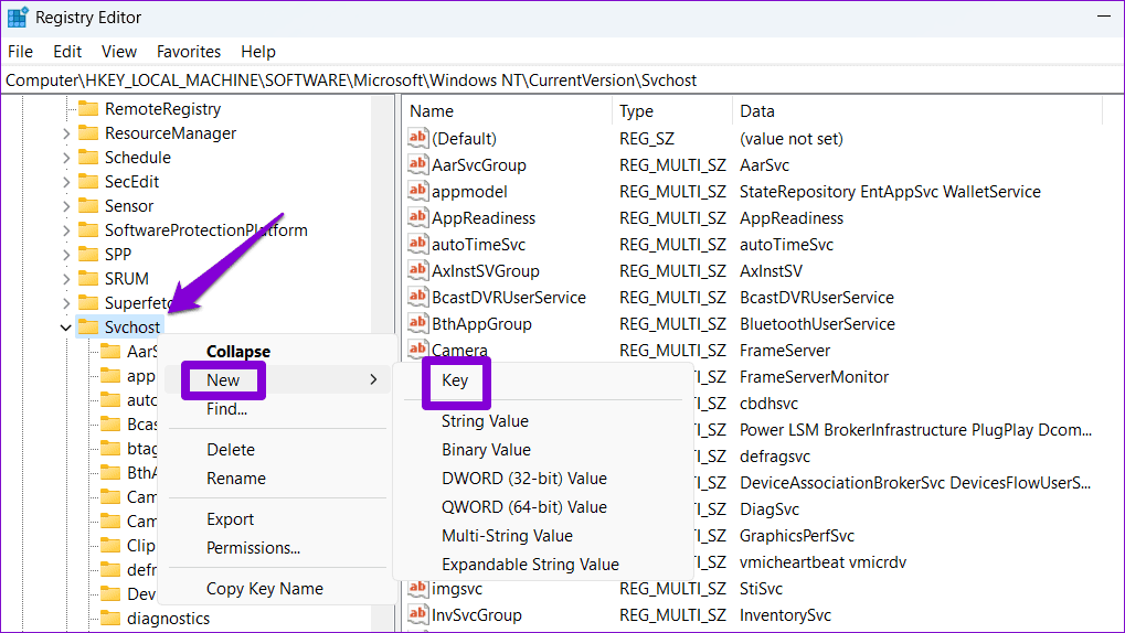 Create New Key in Registry