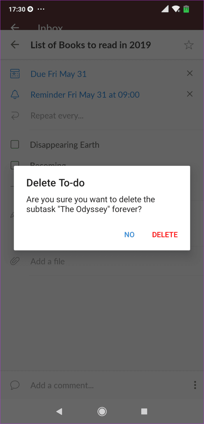 Create Recurring Tasks In Wunderlist 8