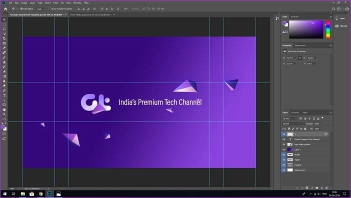 Create You Tube Banner Photoshop 10