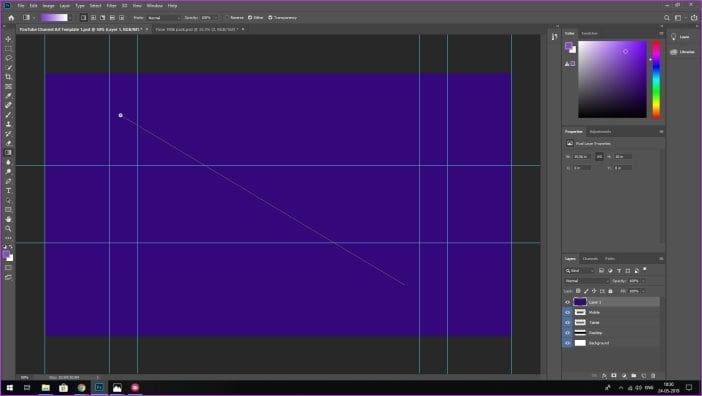 Create You Tube Banner Photoshop 5