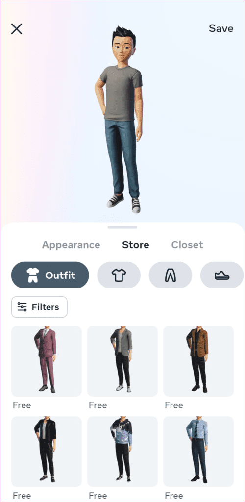 Create Your Avatar on Facebook App