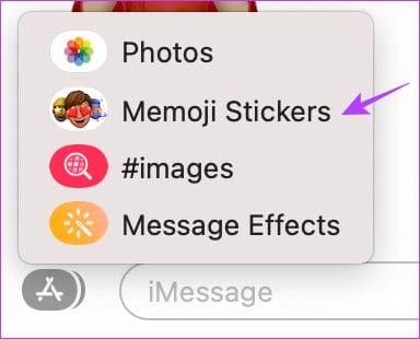 Add Memoji Stickers to iMessage on Mac