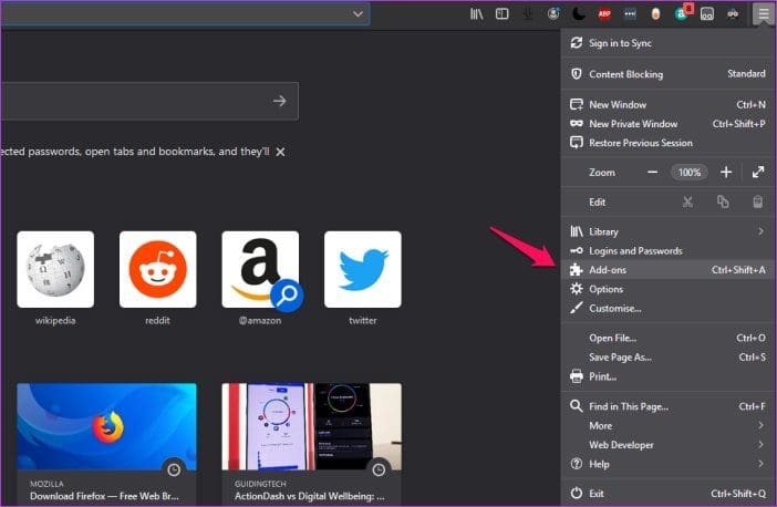 Customize Keyboard Shortcuts Firefox 1