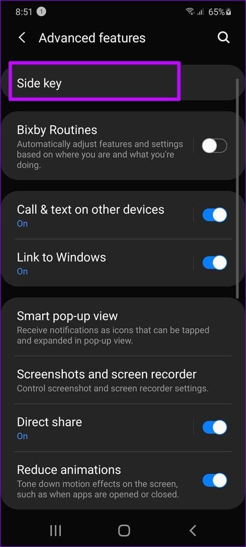 Deactivate Bixby and Bixby Routines on the Samsung 14