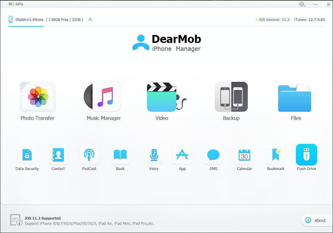 Dear Mob I Phone Manager 18