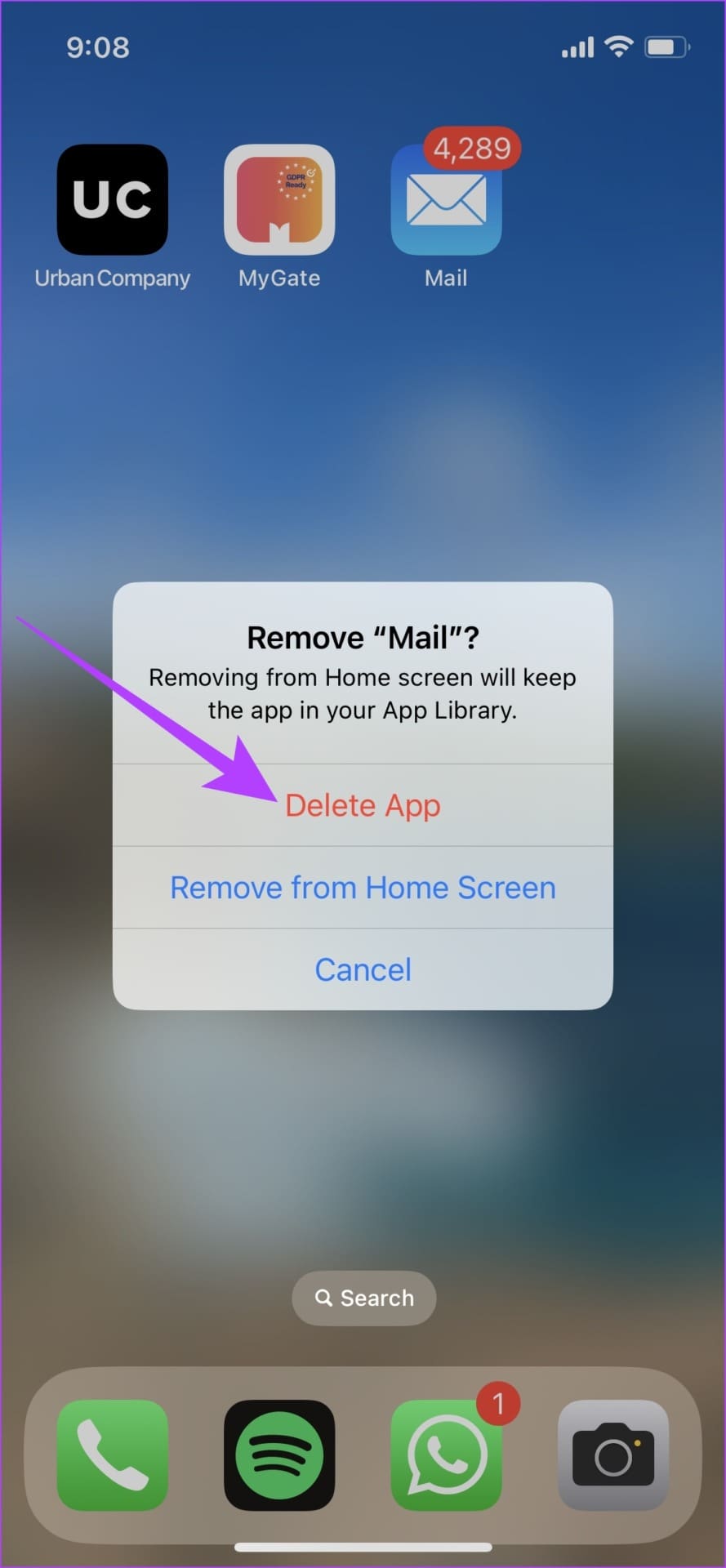 Delete App