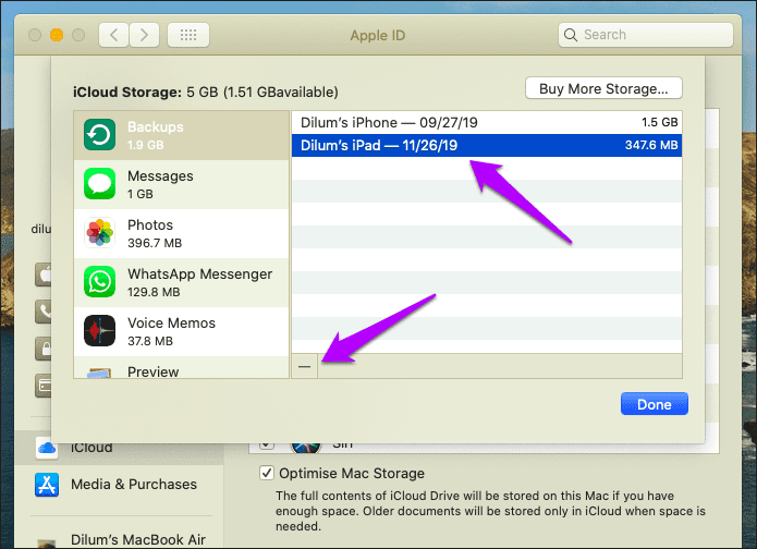 Delete Icloud Backups Iphone Ipad Mac Pc 12