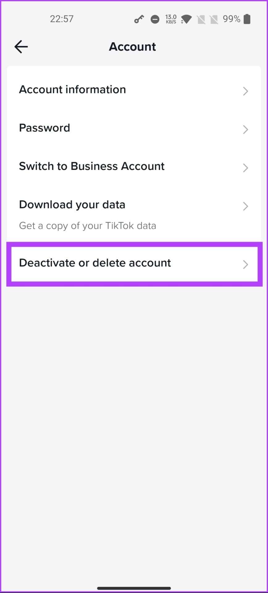 select 'Download your data.'