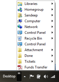 Desktop Toolbar