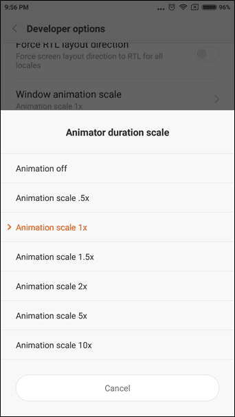 Developer Option Features 5