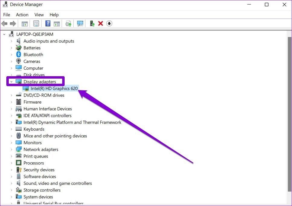 Device Manager Window