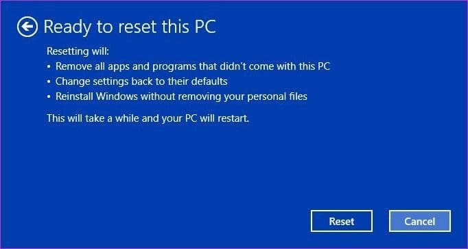 Difference Between Restore And Reset 8