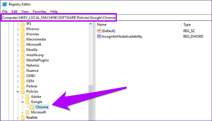 Disable Chrome Incognito Mode 2