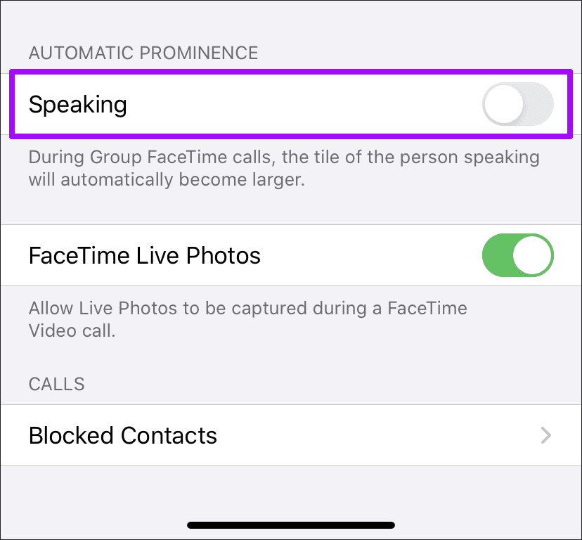 Disable Resizing Tiles Facetime Iphone Ipad 4