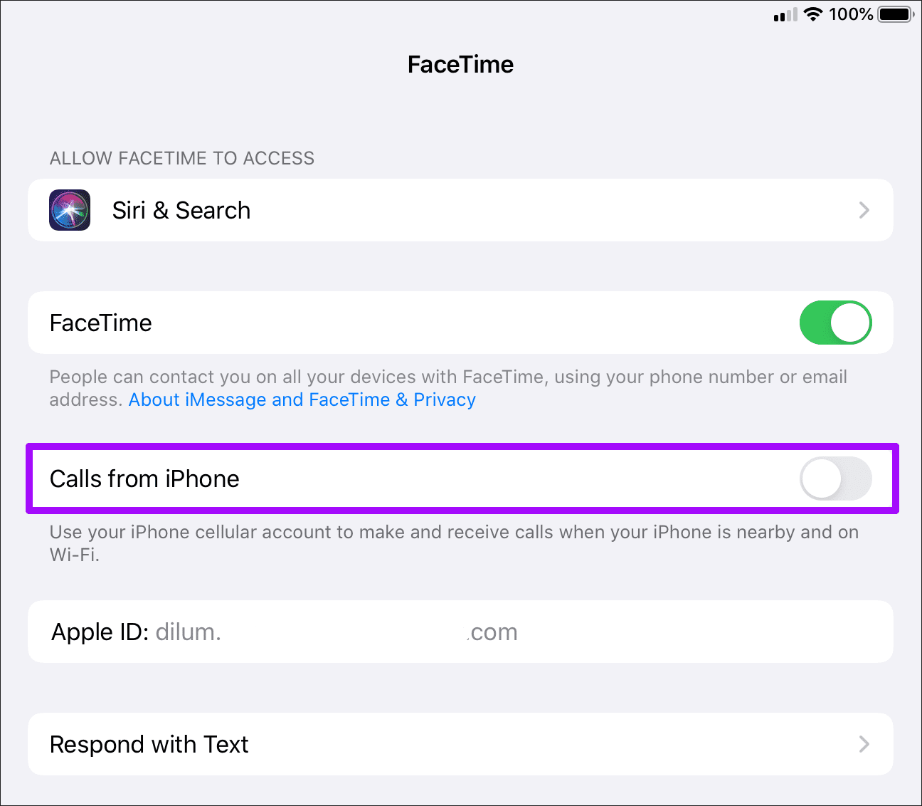 Disable Resizing Tiles Facetime Iphone Ipad 7