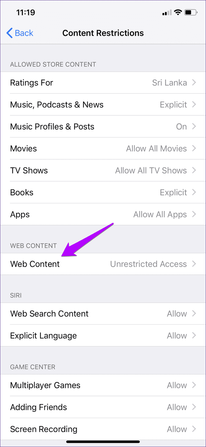 Disable Safari Private Browsing Iphone Ipad 5