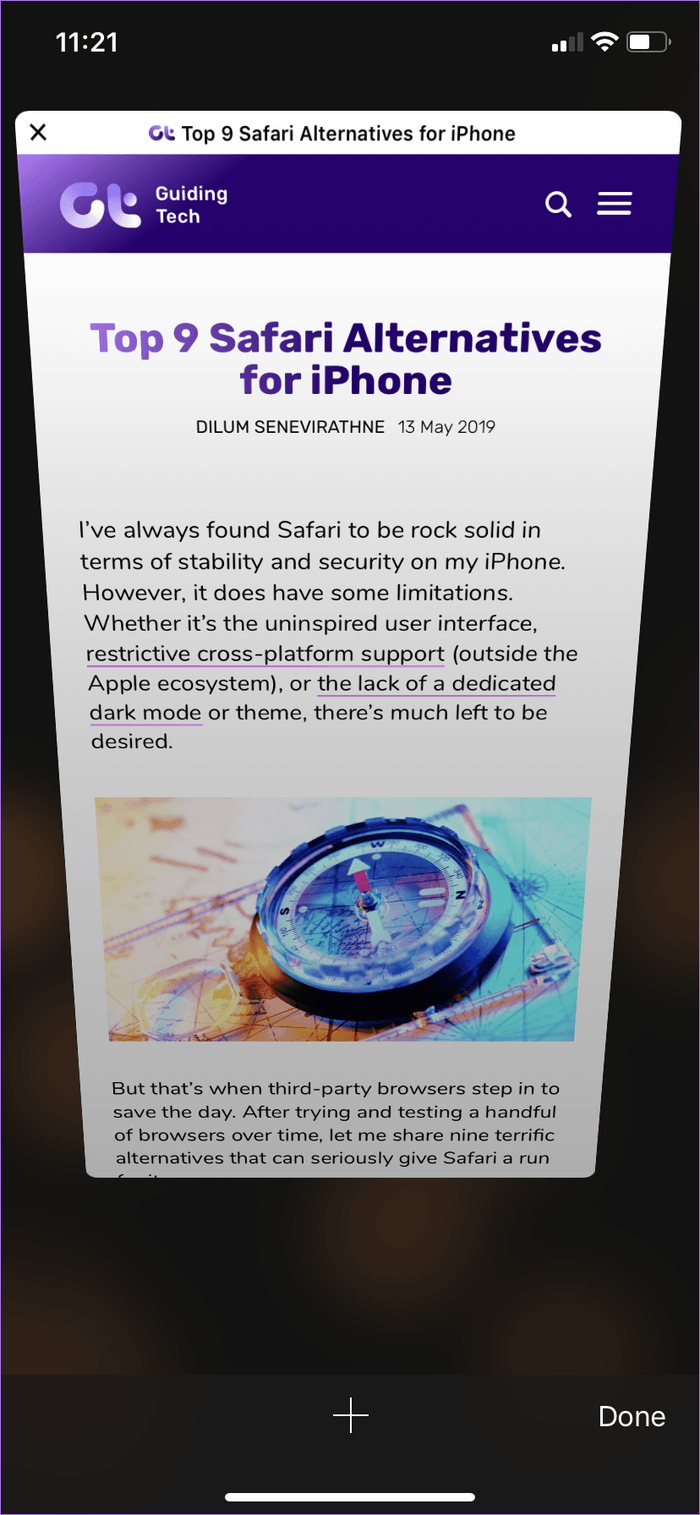 Disable Safari Private Browsing Iphone Ipad 8