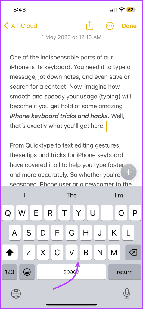All keys in uppercase 