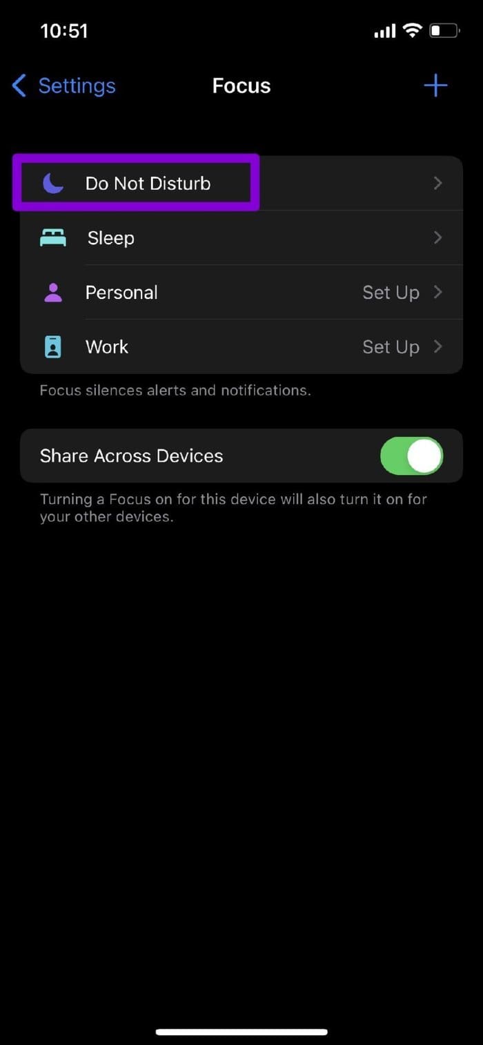 Do Not Disturb