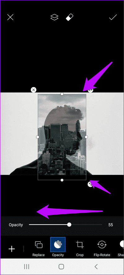 Double Exposure in Pics Art 24