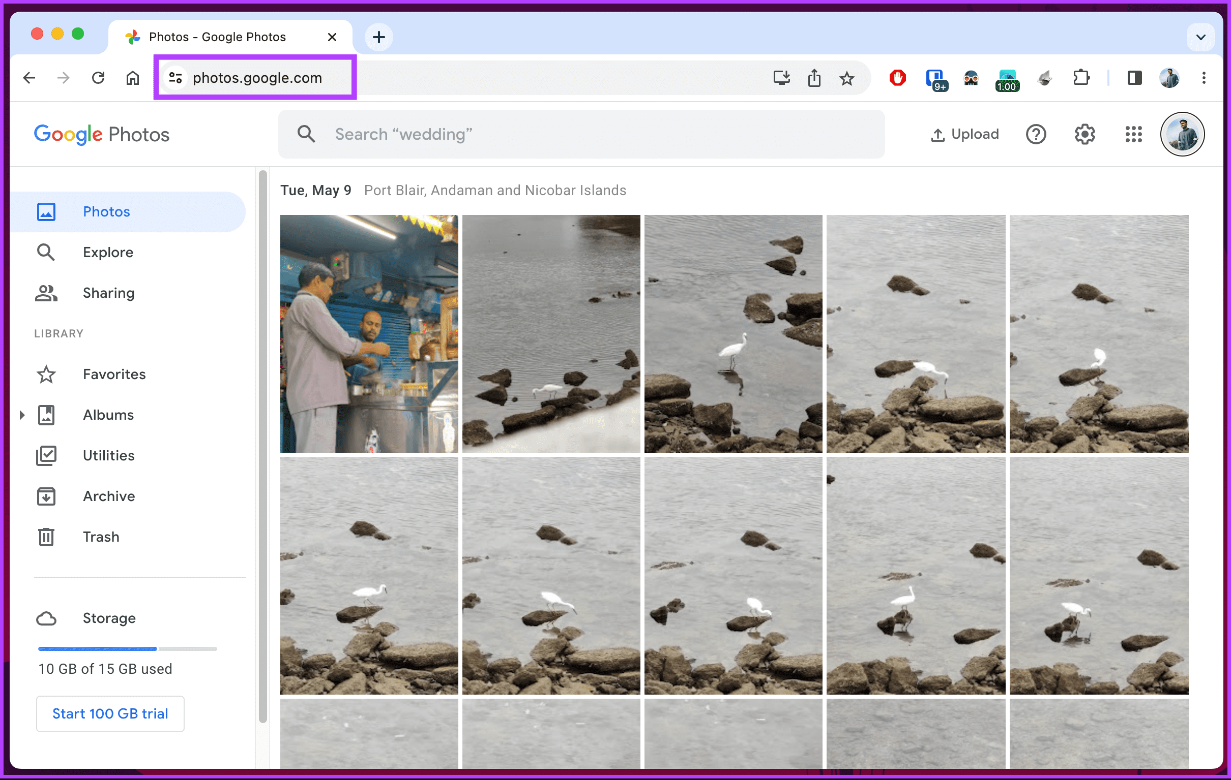 Go to Google Photos