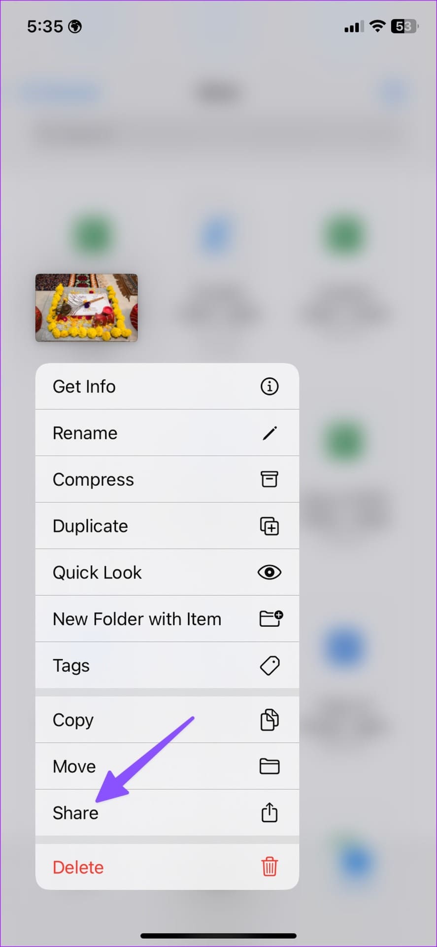 share image files