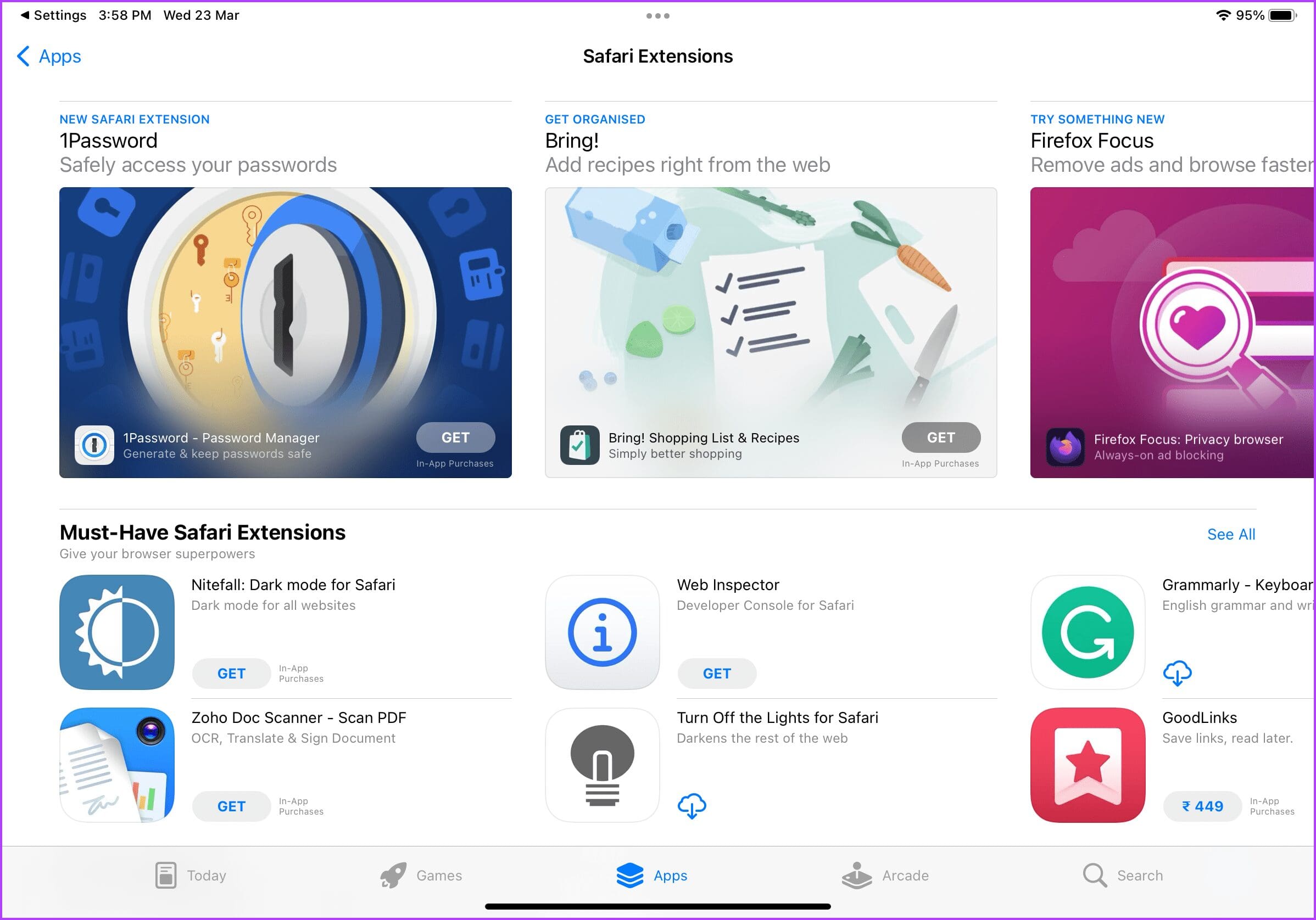 Download and Add Safari Extensions 4