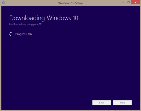 Downloadin Progress