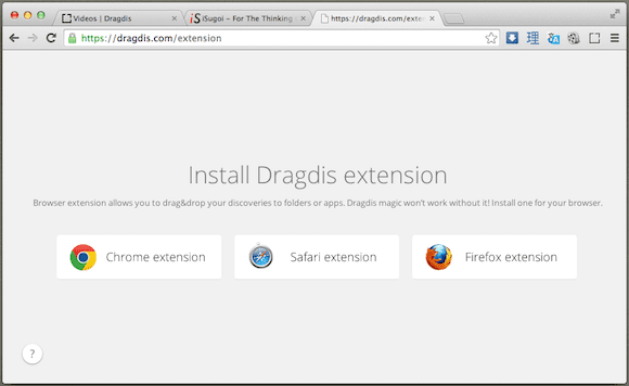 Dragdis Extensions