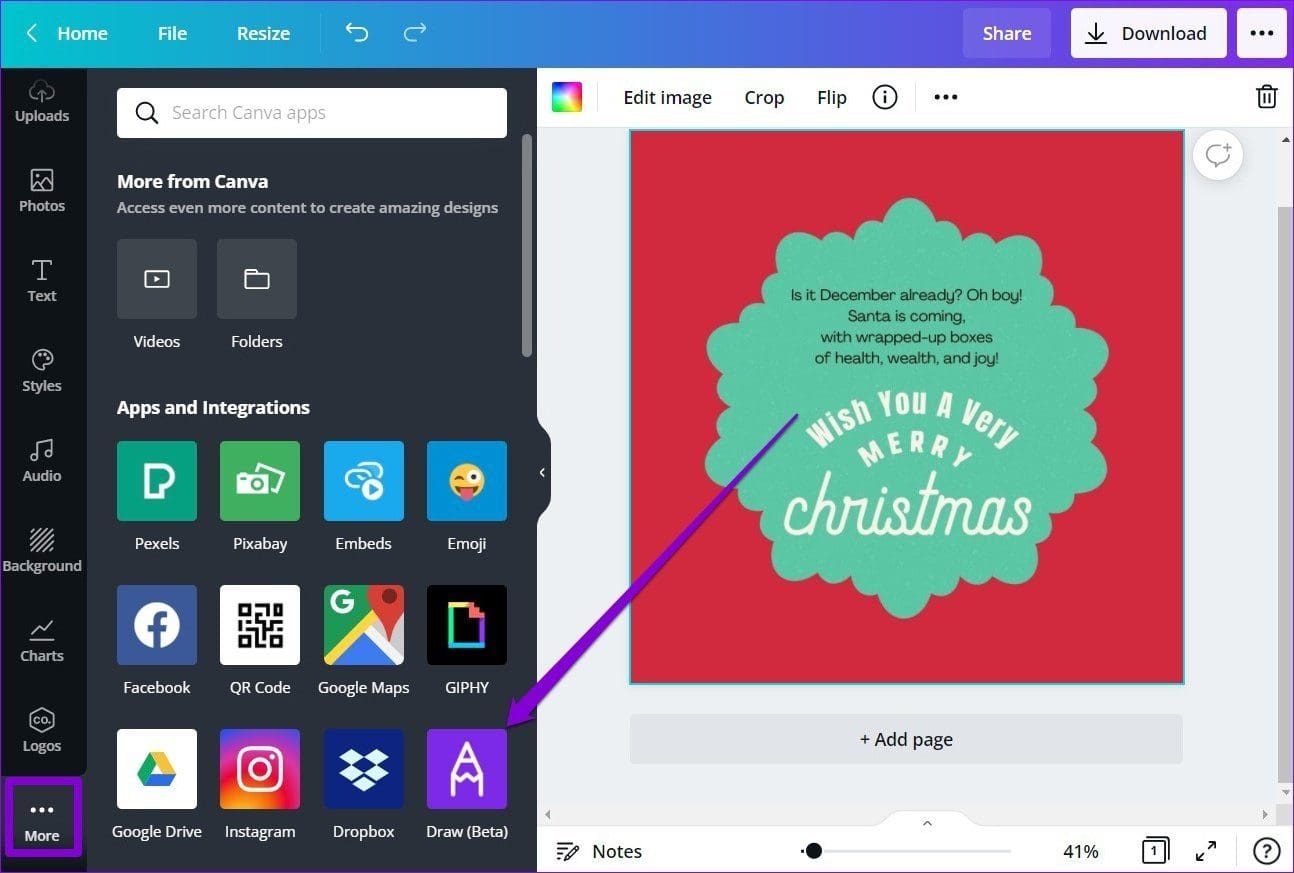 Draw Tool in Canva