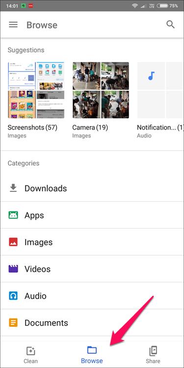 Es File Explorer Vs Google Files Go 4