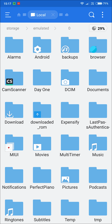 Es File Explorer Vs Google Files Go 6